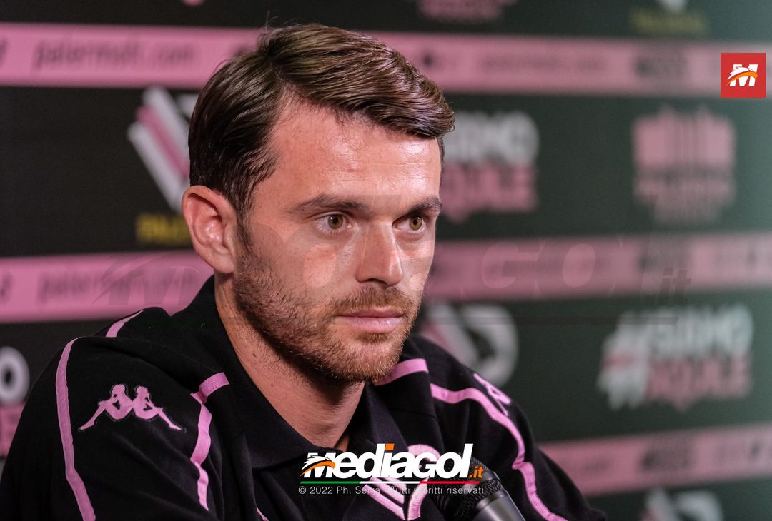 FOTO RITIRO PALERMO, Matteo Brunori in conferenza stampa (Gallery) - immagine 40