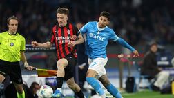 Giordano: “Il Milan ne esce ridimensionato, il Napoli non ha subito grosse occasioni”