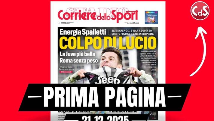 Prima pagina Corriere dello Sport: 'La Fiorentina cambia: Paratici vicino'