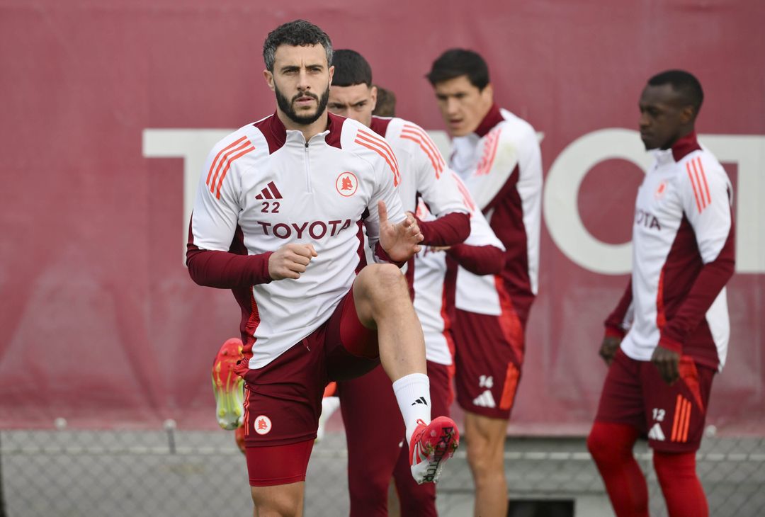 Getty Images) Trigoria, ripresa degli allenamenti dopo il pareggio di Bologna – FOTO GALLERY - immagine 17