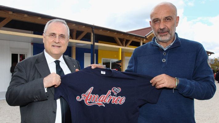 Lotito e Sergio Pirozzi