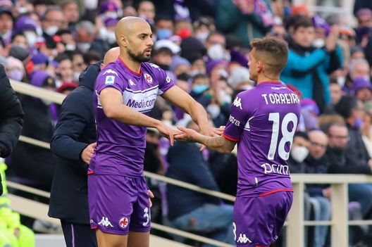 GERMOGLI PH: 6 MARZO 2022 FIRENZE STADIO ARTEMIO FRANCHI SERIE A FIORENTINA VS HELLAS VERONA NELLA FOTO CAMBIO AMRABAT TORREIRA Quando Gattuso preferì Demme a Lobotka. Un po’ come Amrabat-Torreira- immagine 2