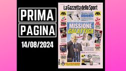 Prima pagina Gazzetta dello Sport: “Milan, Fonseca: ‘Ci serve Fofana’”