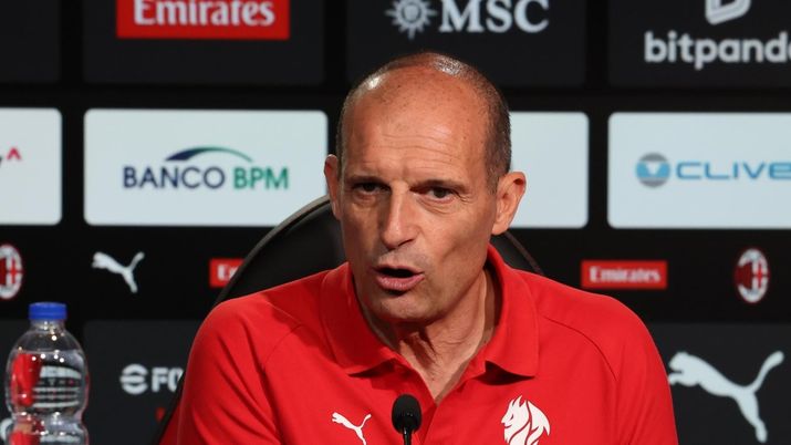 Genoa-Milan, le possibili scelte di Allegri in attacco | AC Milan News e ultime notizie (Credits Getty Images) Massimiliano Allegri, allenatore Milan