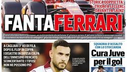 PRIMA PAGINA TUTTOSPORT OGGI: “Lautaro risponde a Kvara, ma l’Inter perde Acerbi e Calha”