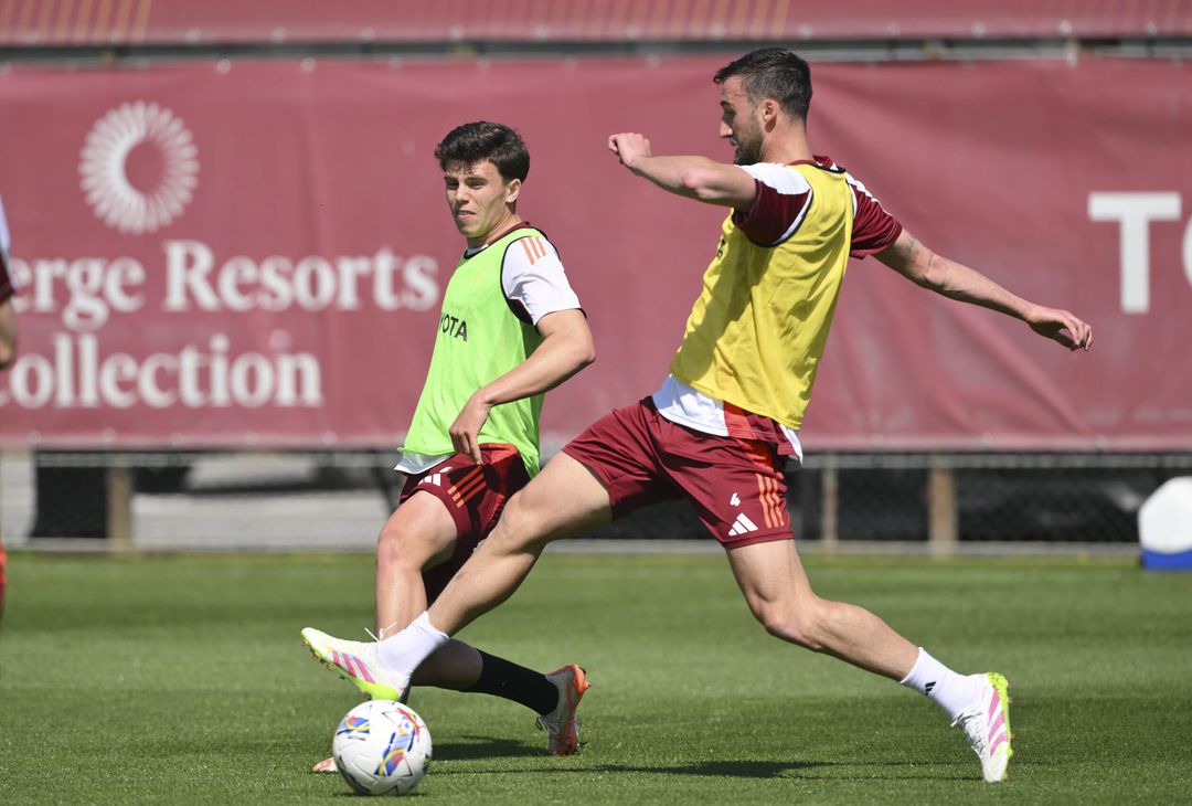 Trigoria, l’allenamento a tre giorni dal Lecce – FOTO GALLERY - immagine 2