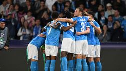 Champions, la classifica: il Napoli sale al 19° posto. In testa ben sei squadre