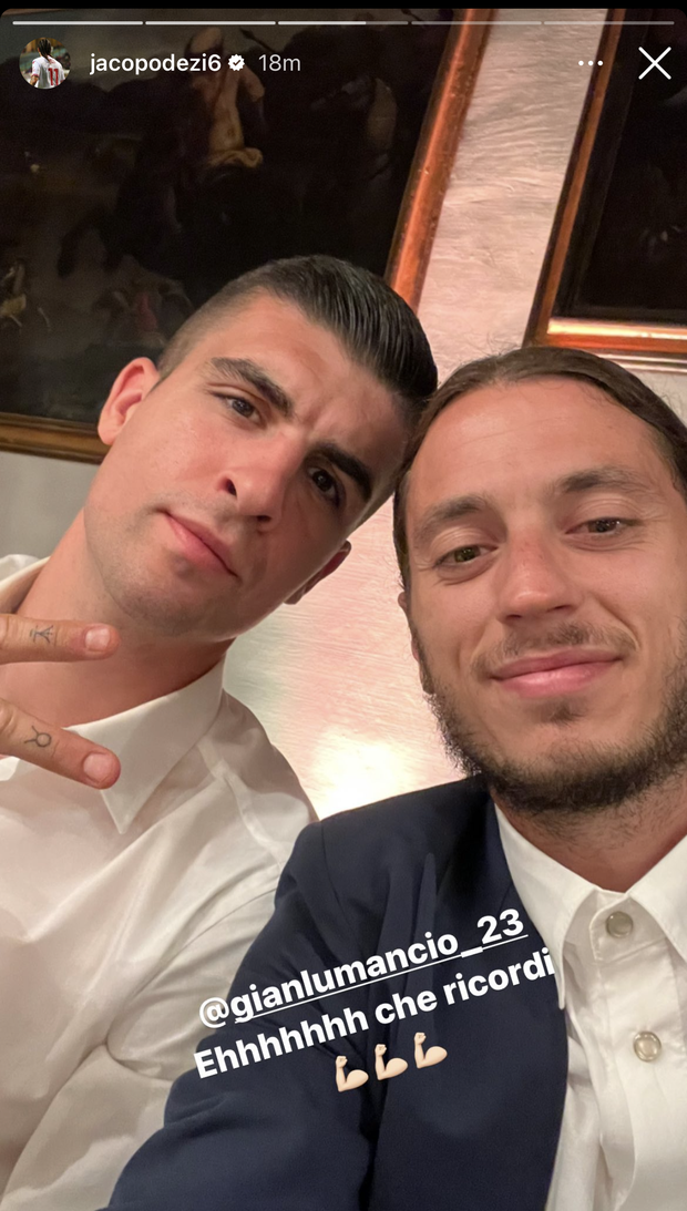 Mancini a Bergamo per il matrimonio di Caldara. E spunta il selfie con Dezi – FOTO- immagine 2