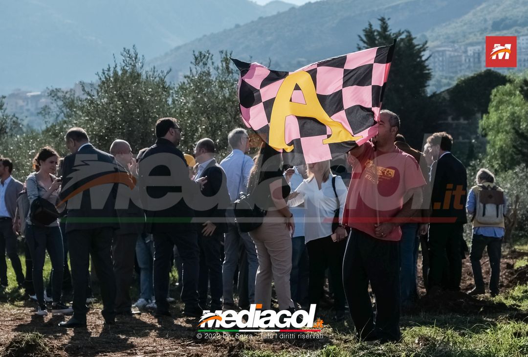 FOTO Centro sportivo, iniziano i lavori a Torretta (GALLERY) - immagine 77
