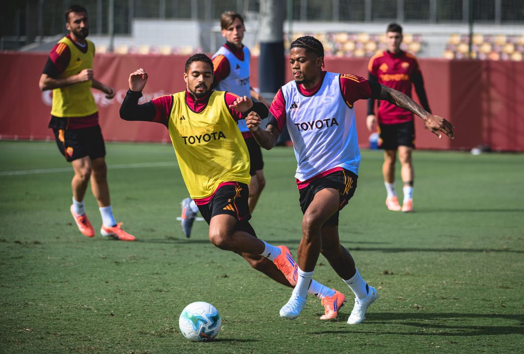 Trigoria, l’allenamento a due giorni da Roma-Inter – FOTO GALLERY- immagine 1