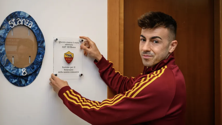 El Shaarawy alla “Casa di Andrea”: la Roma ‘adotta’ due stanze - immagine 1