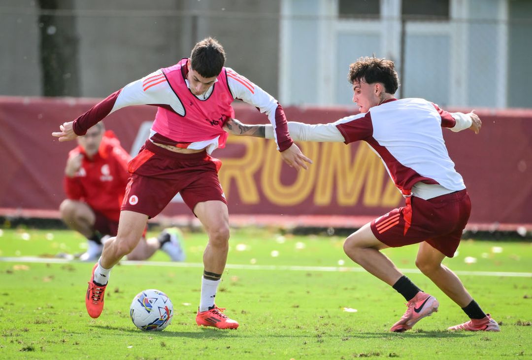 Trigoria, la ripresa degli allenamenti senza i nazionali – FOTO GALLERY- immagine 1