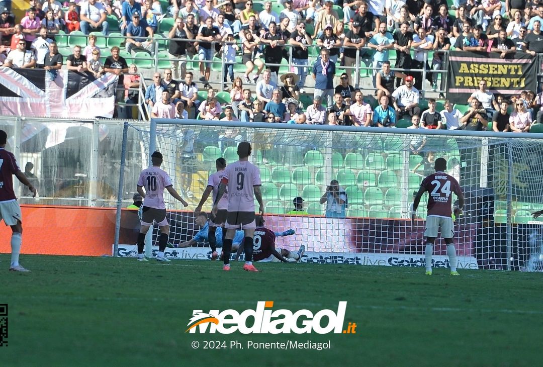 FOTO, Palermo-Salernitana 0-1 8a giornata Serie B 2024/25 - immagine 37