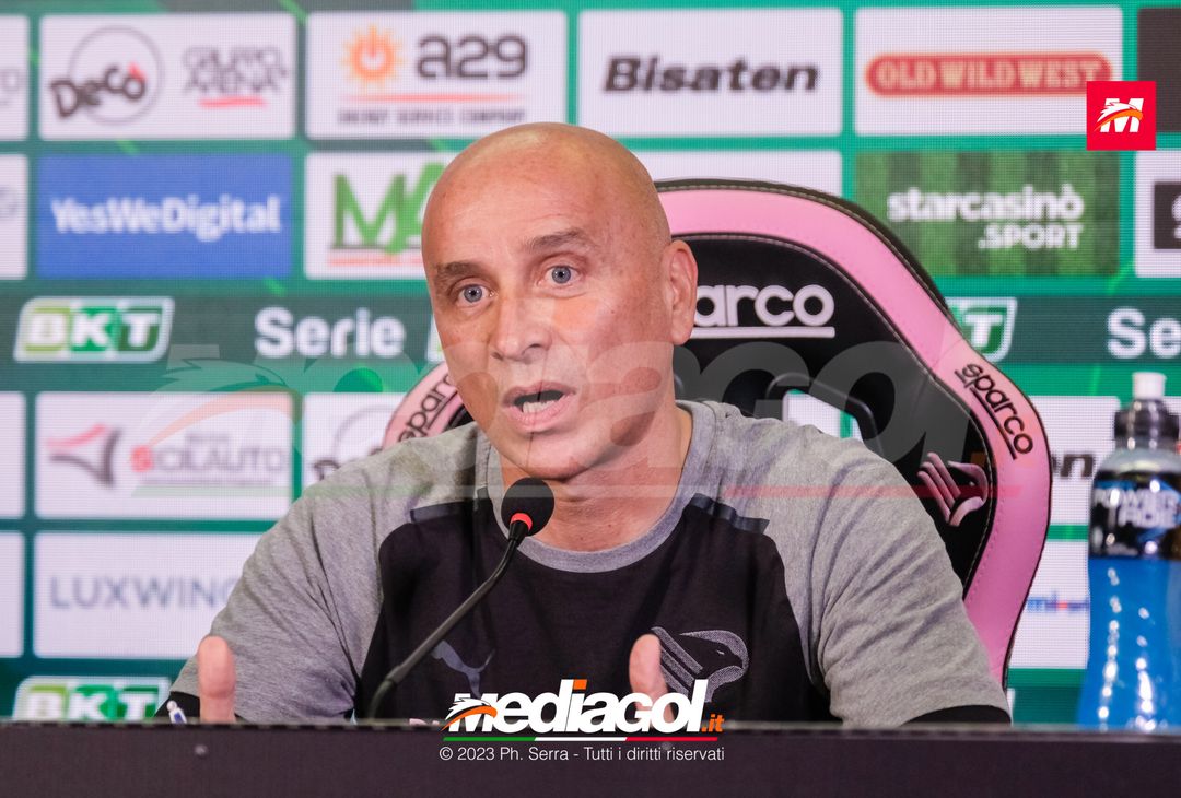 FOTO PALERMO, verso il Catanzaro: mister Corini in conferenza stampa (GALLERY) - immagine 8