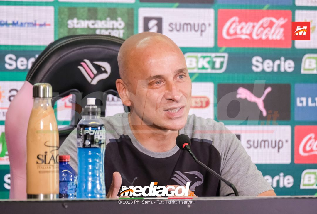 FOTO PALERMO, verso il Modena: Eugenio Corini in conferenza stampa (GALLERY) - immagine 16