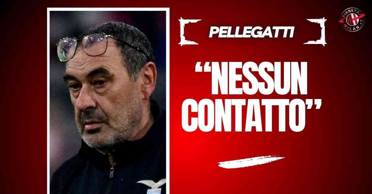 Milan, Pellegatti rivela: “Nessun contatto con Sarri”. Poi la critica su Conte