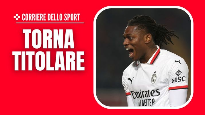 Milan-Como Serie A 2024-2025 Rafael Leao