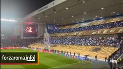 I Rangers sfidano la Roma: musica del Gladiatore e bandiere britanniche sul Colosseo