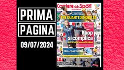 Prima pagina Corriere dello Sport: “Milan, Fonseca: ‘Voglio fare la storia’”