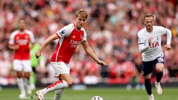 North London Derby, dubbio Odegaard: il capitano dell’Arsenal ci sarà col Tottenham?