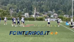 VIDEO FCIN1908 / Inter subito in campo: si lavora sulla velocità verso il River Plate