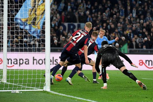 getty Serie A, Odgaard risponde a Isaksen: all’Olimpico Lazio-Bologna finisce 1-1- immagine 3