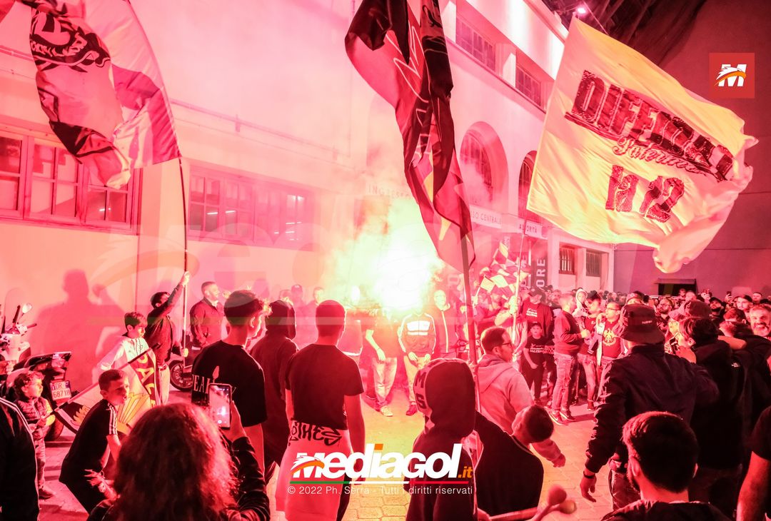 FOTO PALERMO, cori e fumogeni al Barbera: festa per i 122 anni del club (LA GALLERY) - immagine 10
