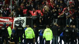 Video – Amiens-Lilla: cede la tribuna, terrore dopo il gol