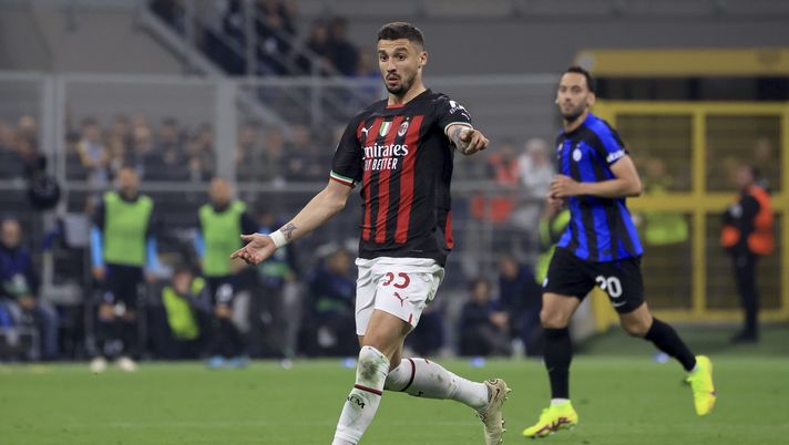 Derby di Milano intenso a centrocampo per Aldo Serena