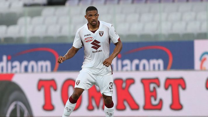 FLORENCE, ITALY - JULY 19: Bremer of Torino FC in action during the Serie A match between ACF Fiorentina and Torino FC at Stadio Artemio Franchi on July 19, 2020 in Florence, Italy. (Photo by Gabriele Maltinti/Getty Images) bremer