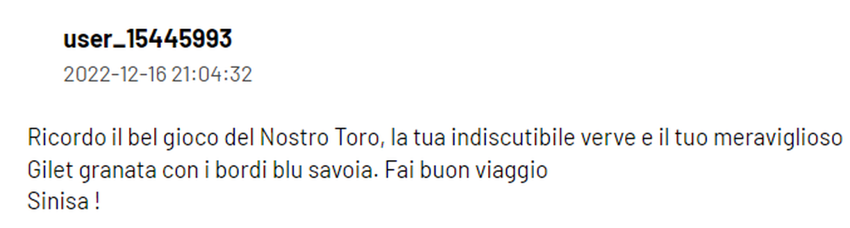 I ricordi dei lettori di TN per Miha: “Ciao Sinisa, saluta gli Invincibili”- immagine 21