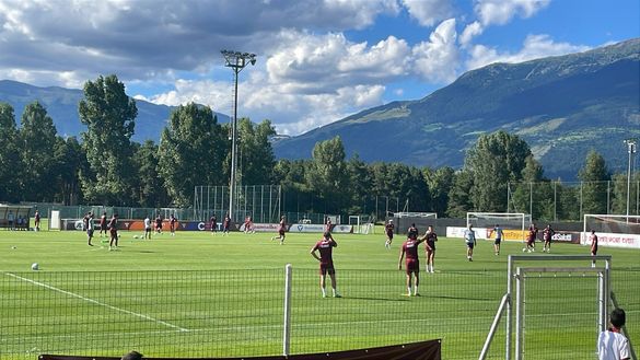 L’allenamento pomeridiano a Prato allo Stelvio. Vanja, niente partitella - immagine 3