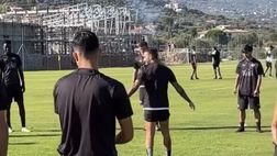 VIDEO Palermo, seduta mattutina per i rosanero: torello e sorrisi a Torretta