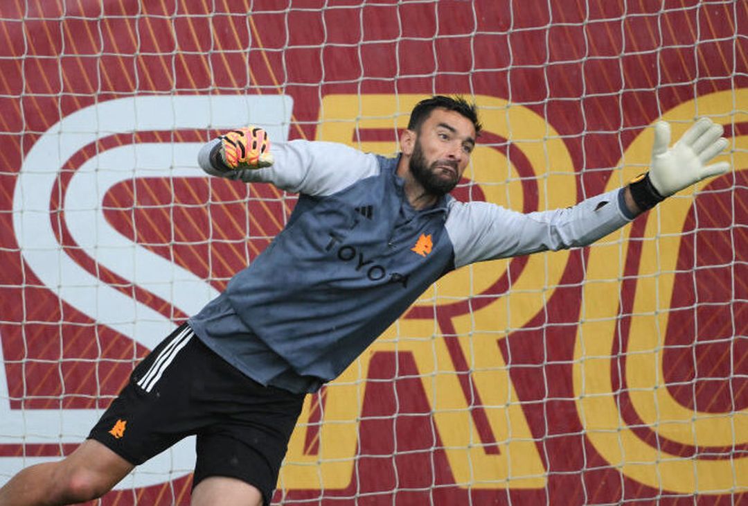 Roma, la rifinitura prima della sfida al Bayer – FOTO GALLERY - immagine 3