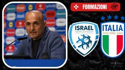 Israele-Italia, formazioni ufficiali: qualche cambio per Spalletti