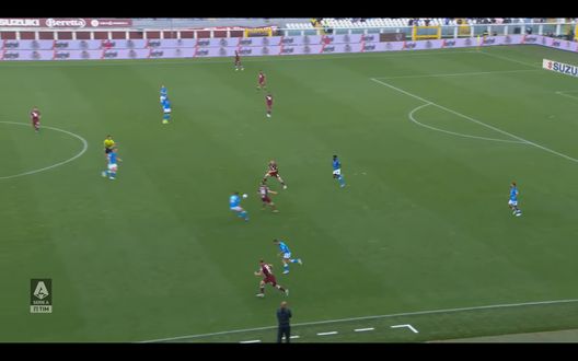 Torino-Napoli 0-1, l’analisi del gol: Pobega perde palla, Djidji inganna Berisha- immagine 3