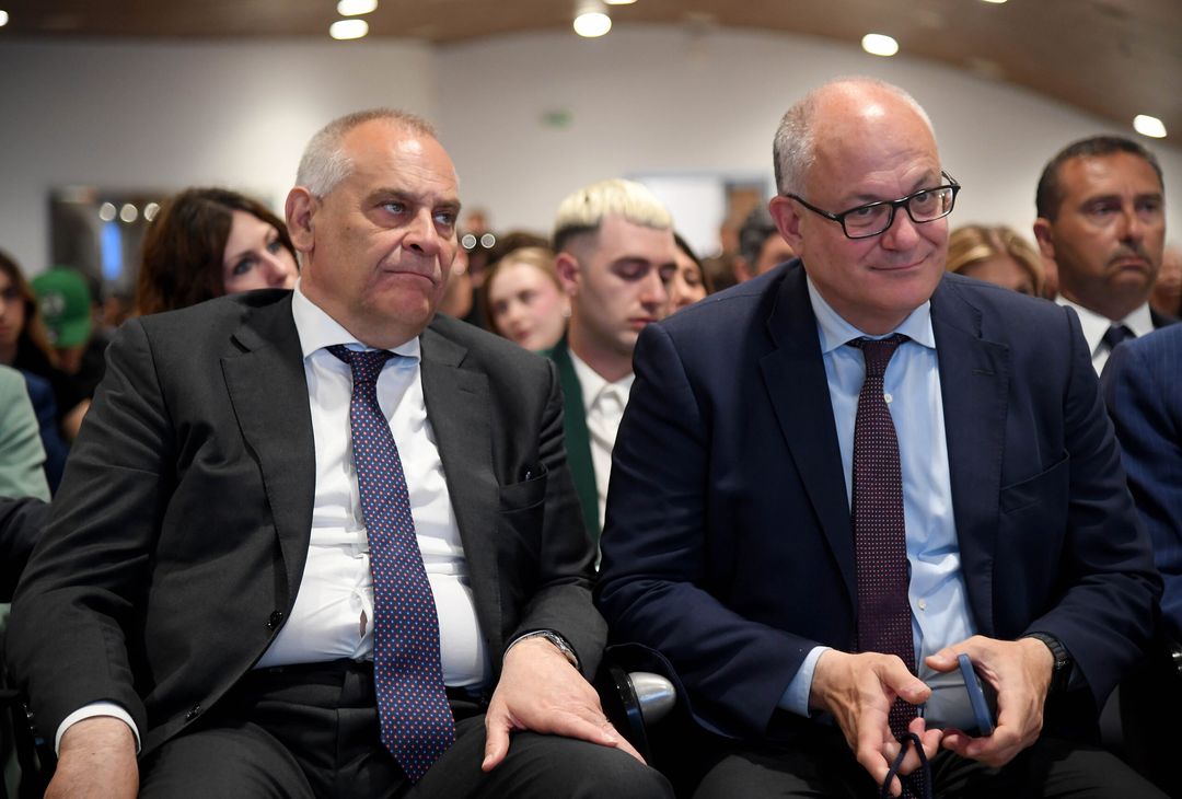 Lamberto Giannini e Roberto Gualtieri