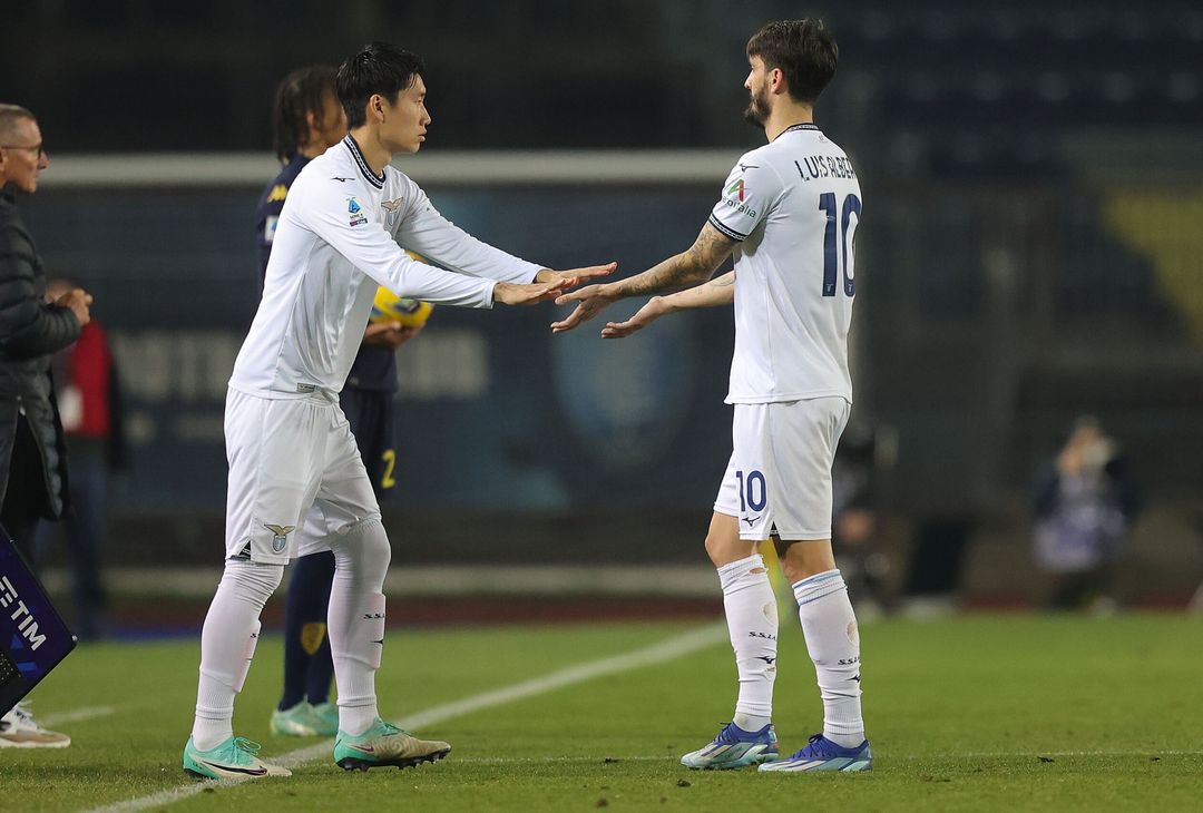 Kamada e Luis Alberto