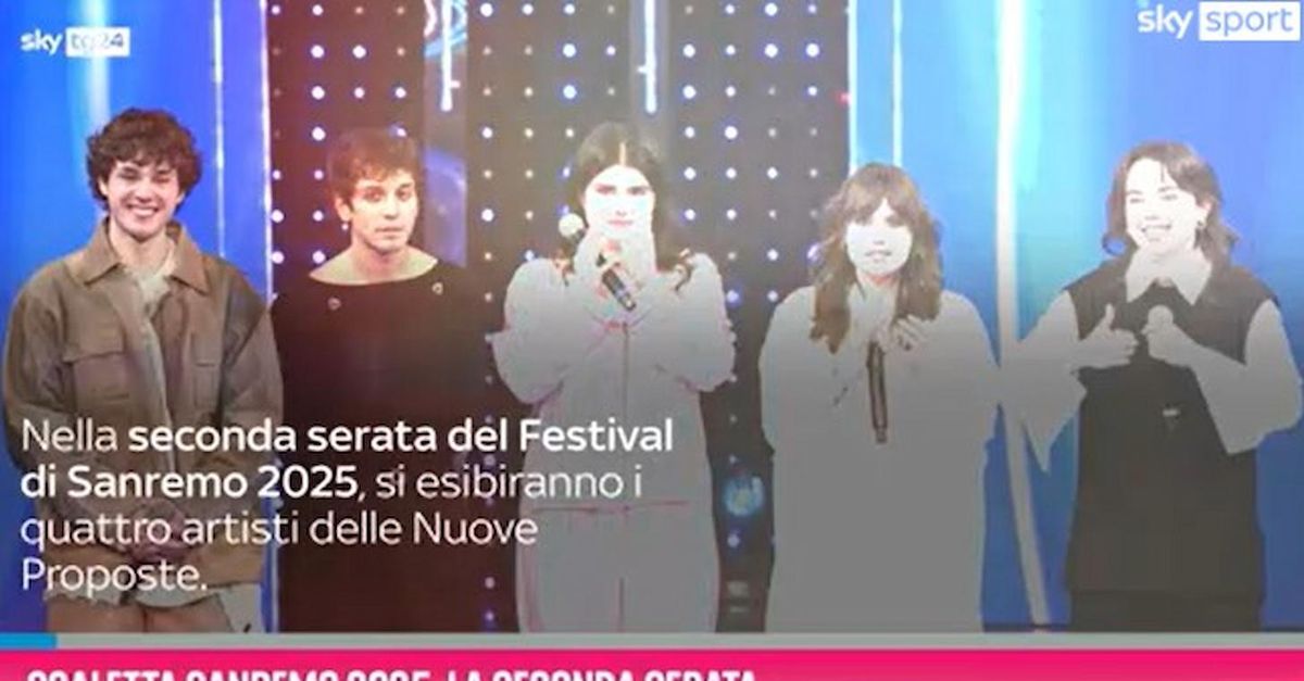 VIDEO / Scaletta Sanremo 2025, la seconda serata