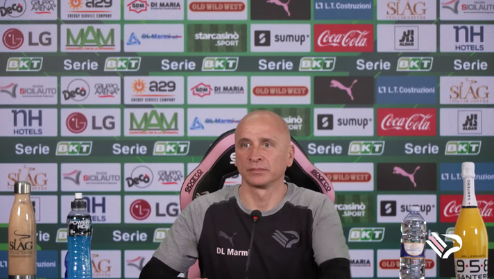 VIDEO, verso Feralpisalò-Palermo: le parole di mister Corini in conferenza stampa - immagine 1