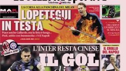 PRIMA PAGINA GAZZETTA DELLO SPORT OGGI: “Il crollo del Napoli”