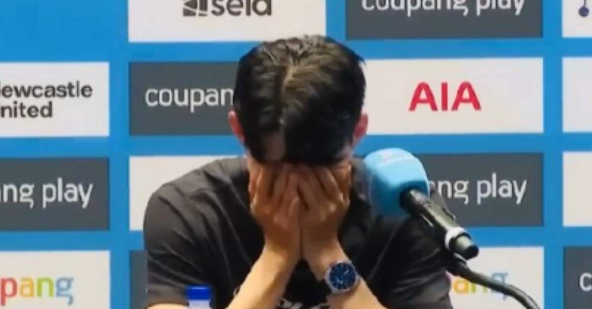 son dice addio al suo tottenham il saluto in conferenza video