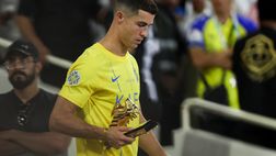 Cristiano Ronaldo si arrabbia dopo finale di Champions araba: tutta “colpa” di Milinkovic-Savic