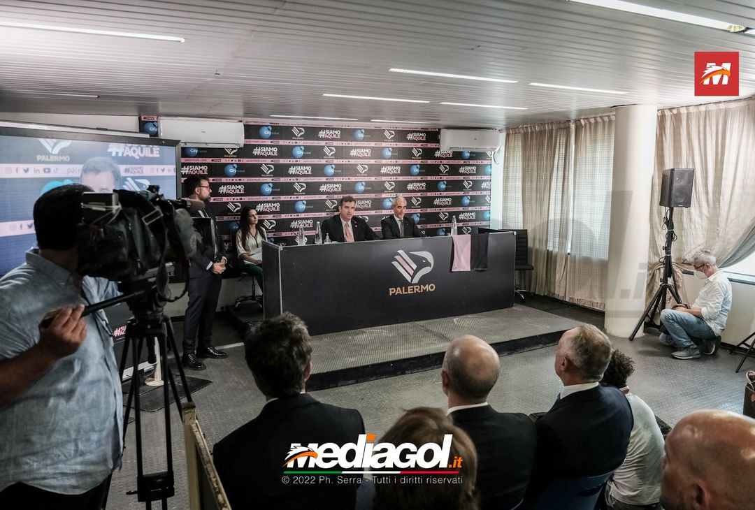 FOTO Palermo, arrivo al Barbera del City Group e conferenza Mirri e Soriano (Gallery) - immagine 69