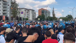 Juventus-Napoli, situazione sotto controllo all’esterno del settore ospiti