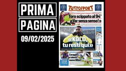Prima pagina Tuttosport: coraggio e talenti: ecco il nuovo Milan!