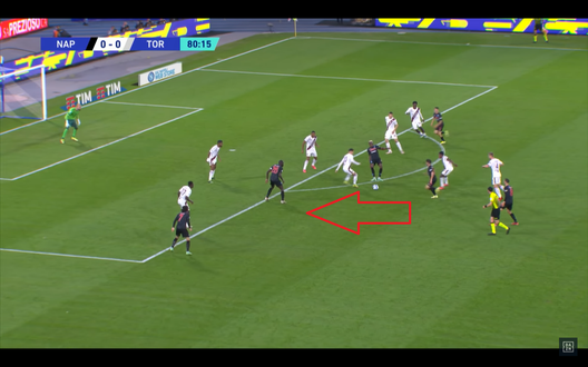 Napoli-Torino 1-0, l’analisi del gol: cosa potevano fare meglio i granata?- immagine 4