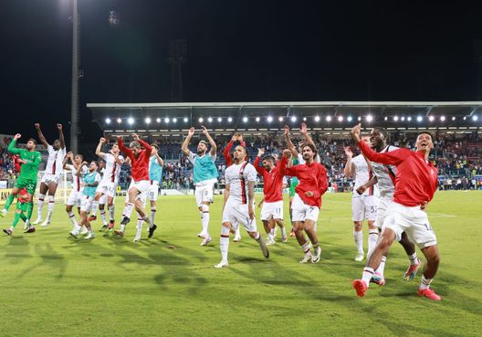 Il Milan che vinse a Cagliari 1-3 mercoledì 27 settembre 2023 (Foto di Giuseppe Cottini/AC Milan via Getty Images) Milan