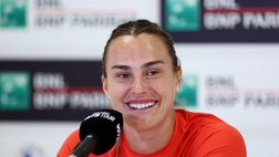 Tennis, Sabalenka: “Con Sinner al 100%, sono sicura sia innocente. In Italia…”