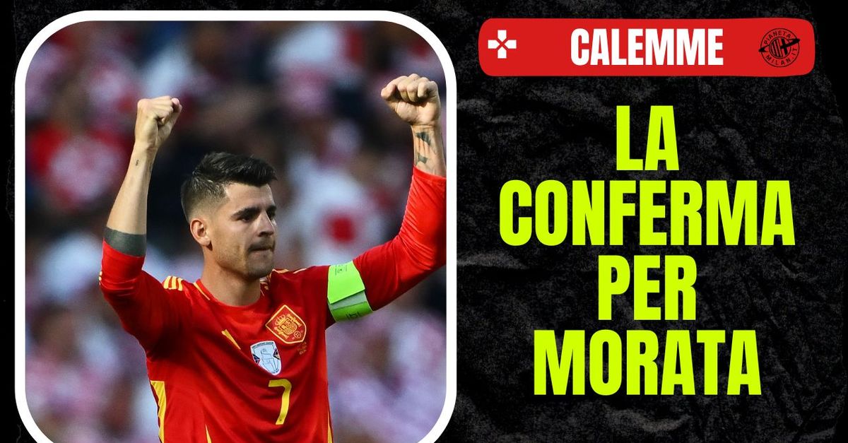 Milan, Calemme conferma l’interesse per Morata: “Un’opzione ben precisa”